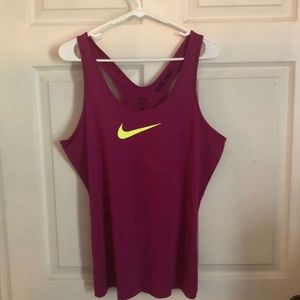 Nike running tank